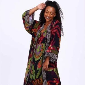 FARM Rio Maxi Dress and Kimono Set